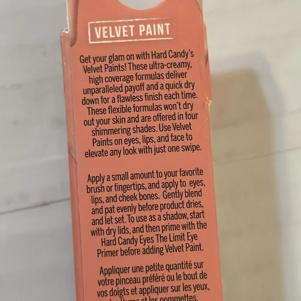 Hard candy eyeshadow palette berry delish and velvet paint pigments bundle